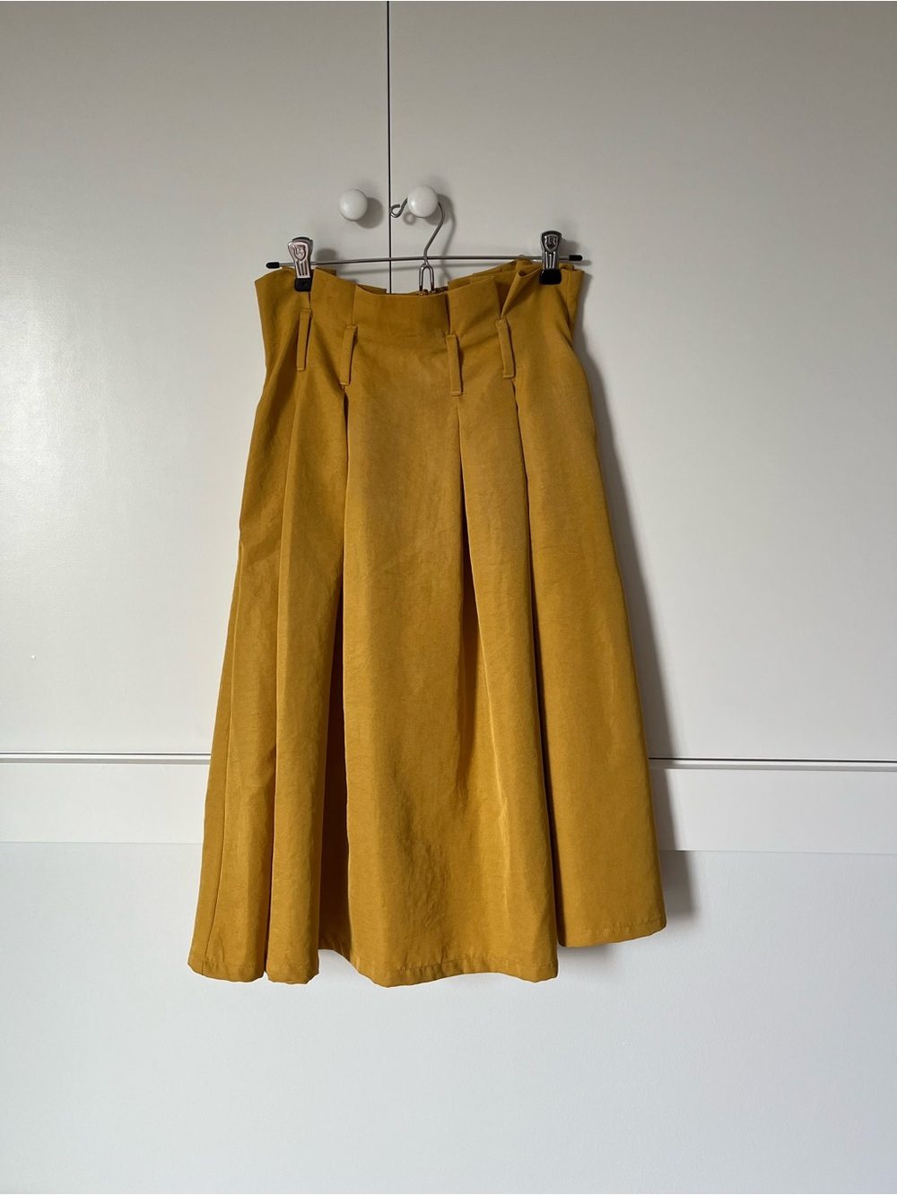 JealousTomato Mustard Yellow Maxi Skirt